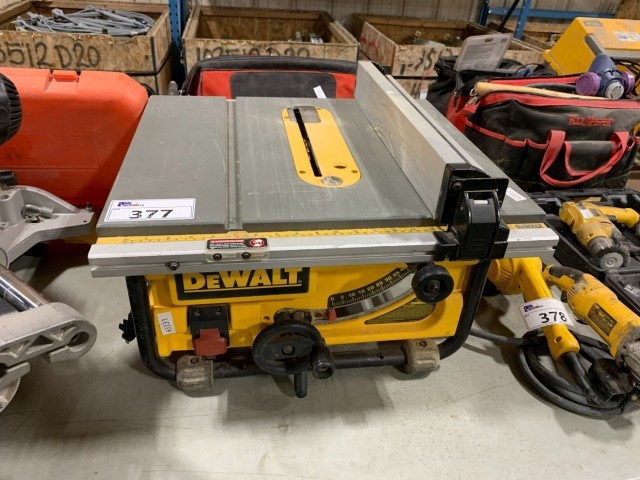 Table saw dewalt