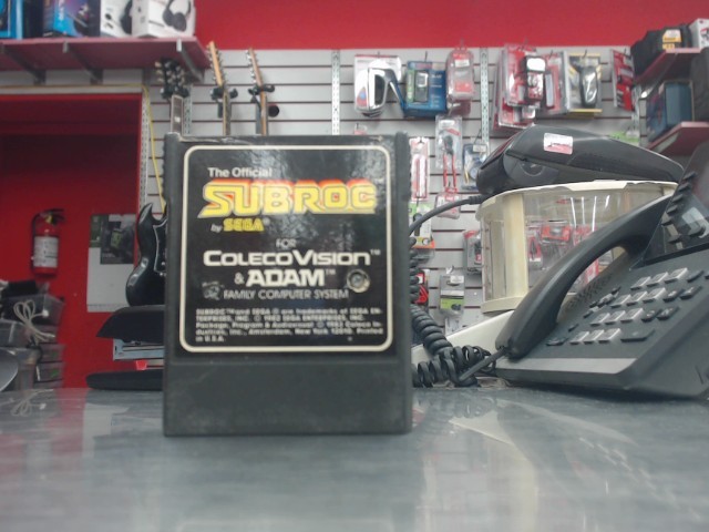 The official subroc coleco vision