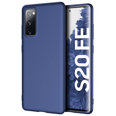 Samsung s20 fe case bleu
