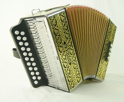 Accordeon hohner dans caisse vert