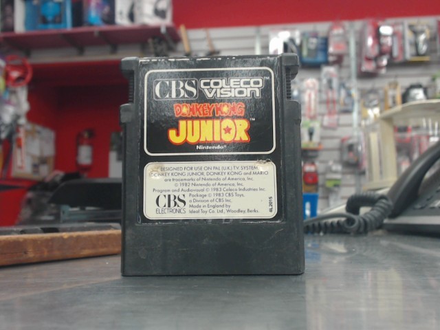 Donkey kong junior coleco vision
