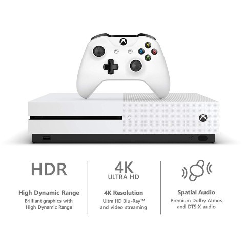 Xbox one s avec manette et disque dur