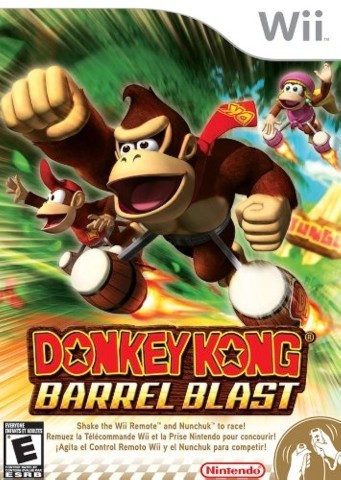 Donkey kong barrel blast