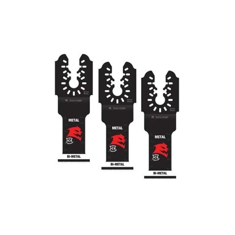 Lot de 3 lames oscillateur a metal