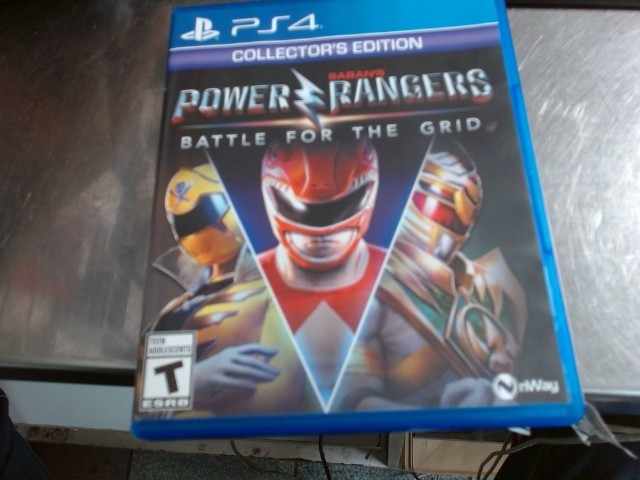 Saban's power rangers battle for the gri