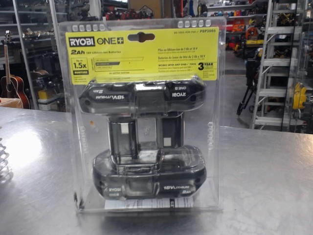 2 pack battery