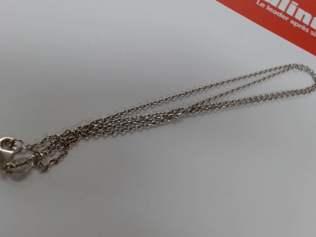 Chaine mince en argent