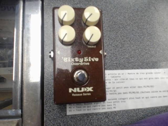 Pedal guitare