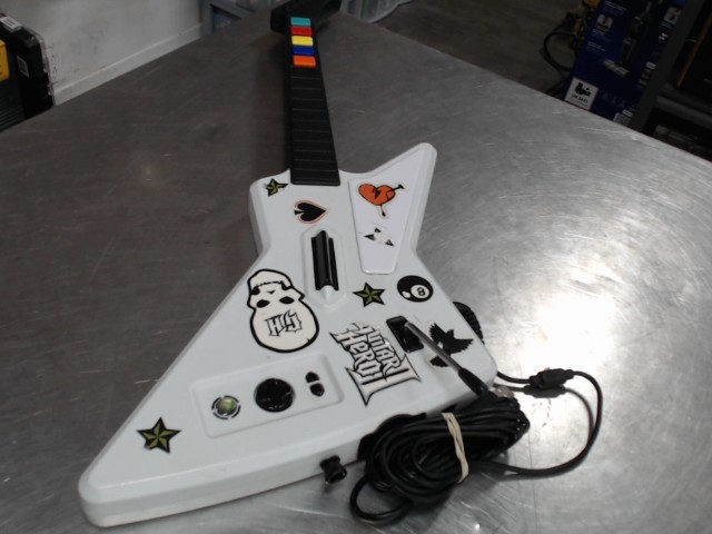Guitare pour jouer guitar hero xbox 360