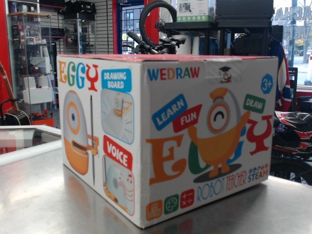 Eggy robot teahcher for kids 3+