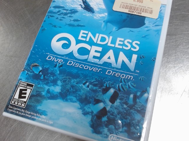 Endless ocean dive. discover. dream.