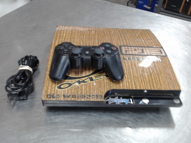 Console playstation 3+man+fil