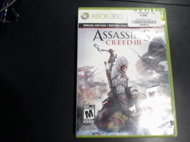 X360 assassin`s creed 3