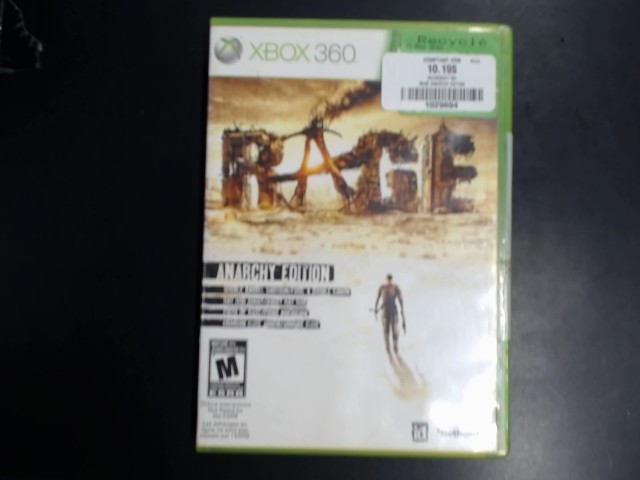 X360 rage anarchy edition