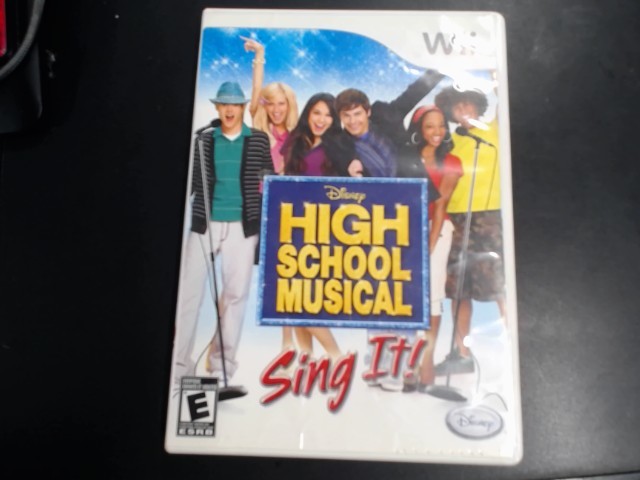 High school musical: sing it wii