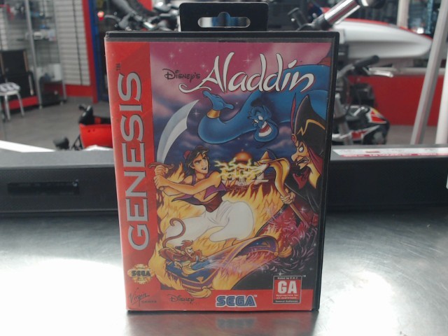 Aladdin in box