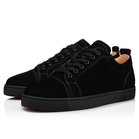 Soulier louboutin junior veau velour noi