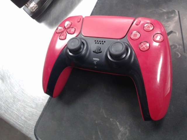 Manette de ps5 rouge