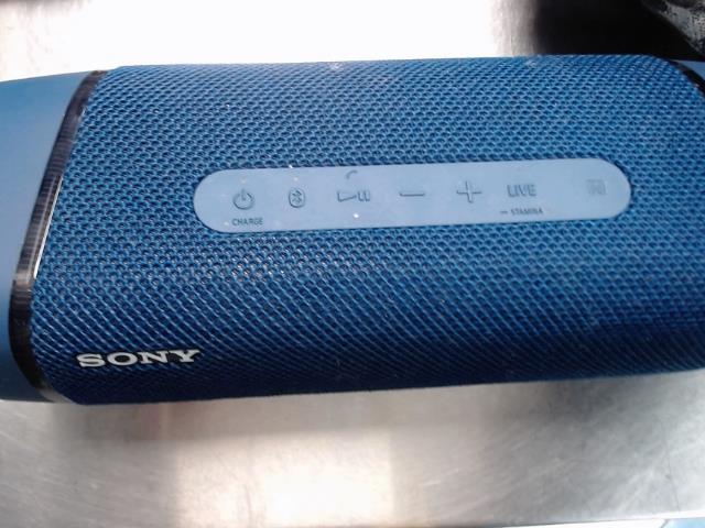 Speaker bluetooth bleu
