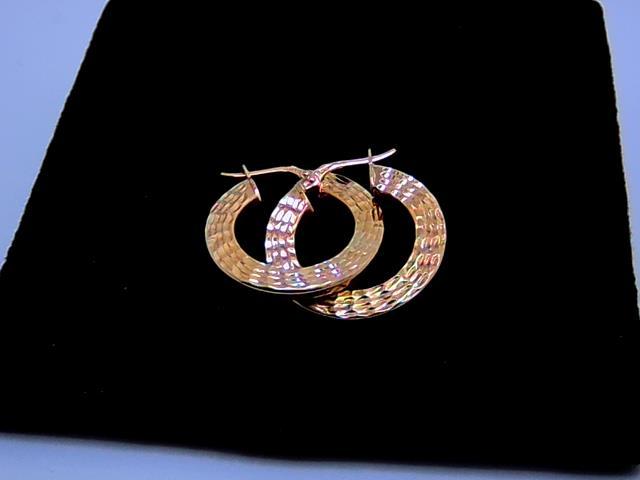 BOUCLES D OREILLES EN OR 10KT
