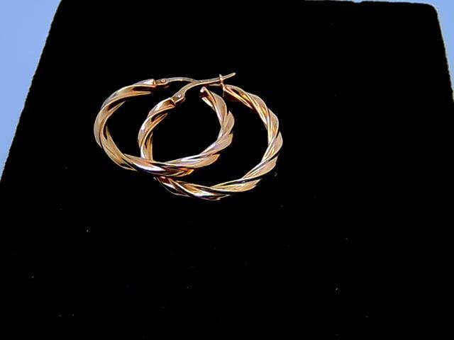BOUCLES D OREILLES EN OR 10KT