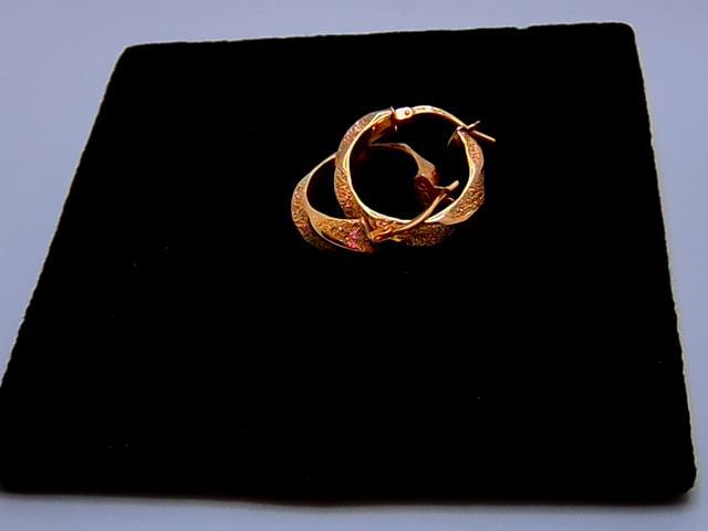 BOUCLES D OREILLES EN OR 14KT