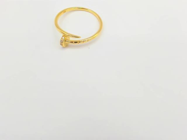 BAGUE EN OR 10KT POUR FEMME
