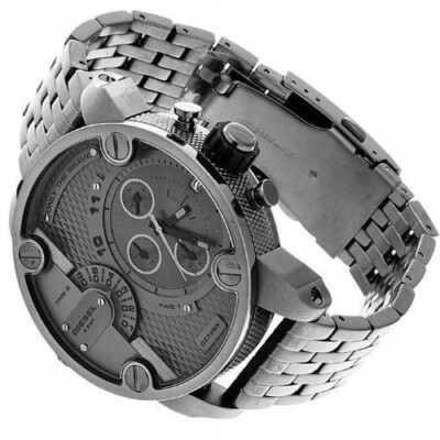 Montre diesel grise avec boite