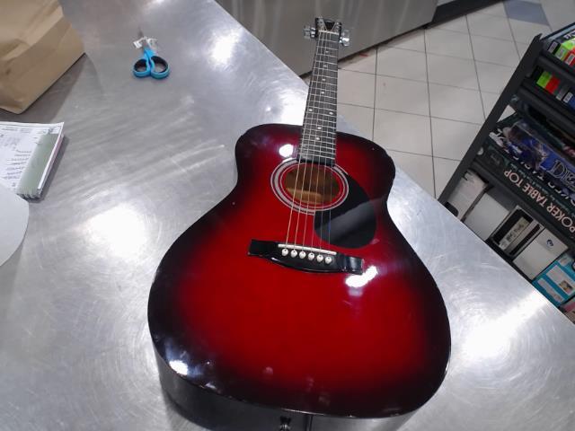 Guitare rouge usage