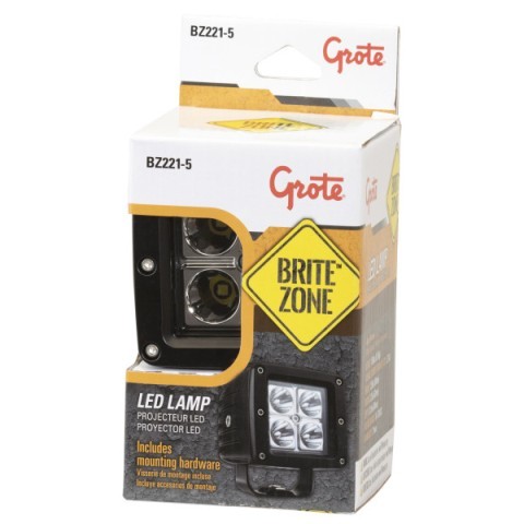 Led lamp avec visserie de montage