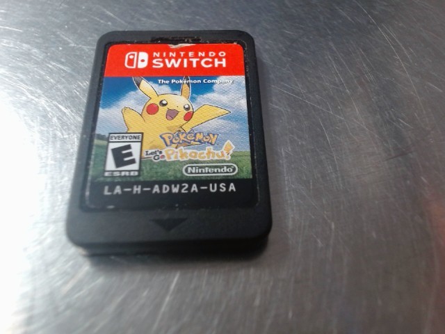 Pokemon pikachu lets go no case