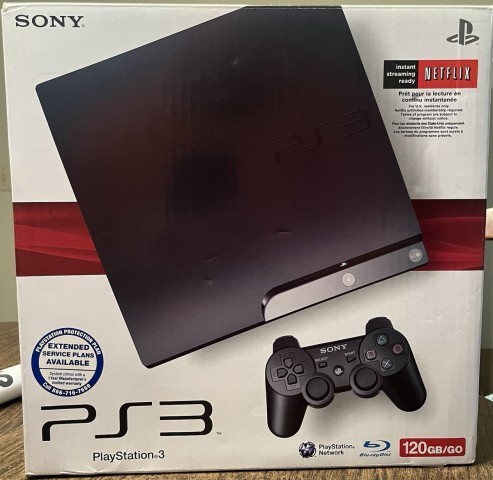 Console playstation 3 dans la boite