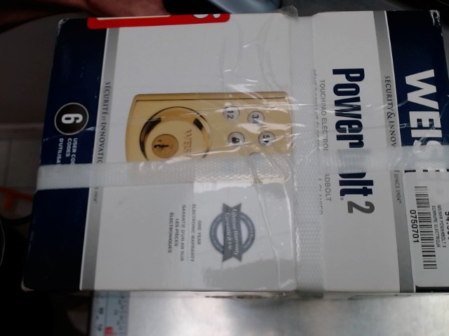 Serrure weiser a numero