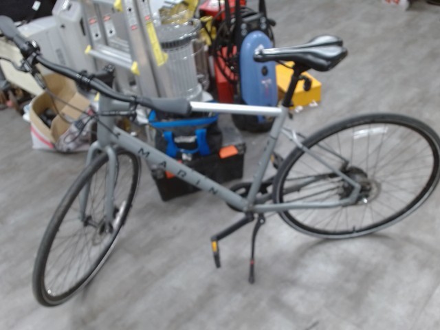 Velo route gris d.brake siglespeed