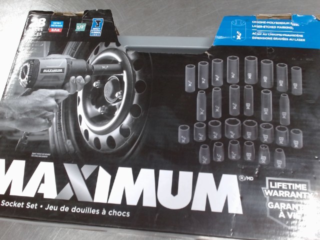Kit de douille maximum 28pieces