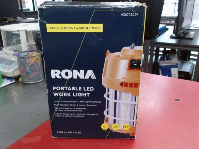 Lampe de travail del portable