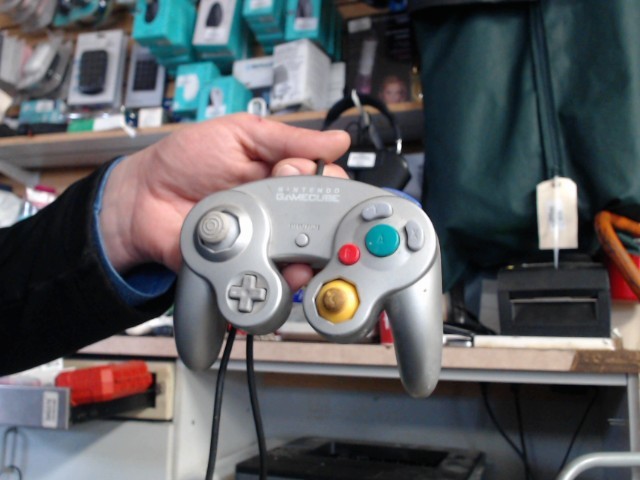 Manette de gamecube grise officiel