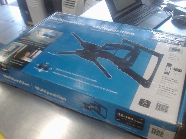 Rack mural avec boite pour tv 32-100