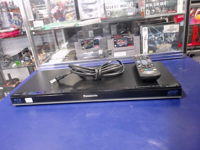 Lecteur blueray 3d noir avec manette