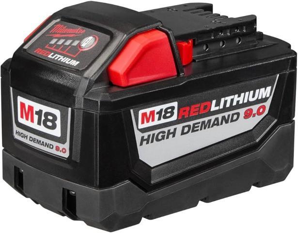 Milwaukee 9.0ah battery