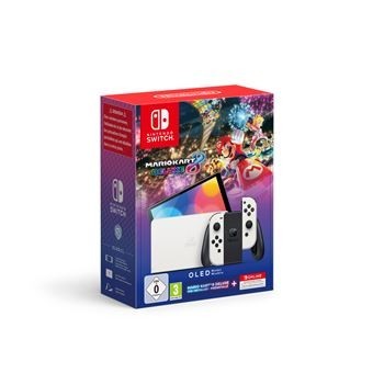 Nintendo switch oled blanche full kit