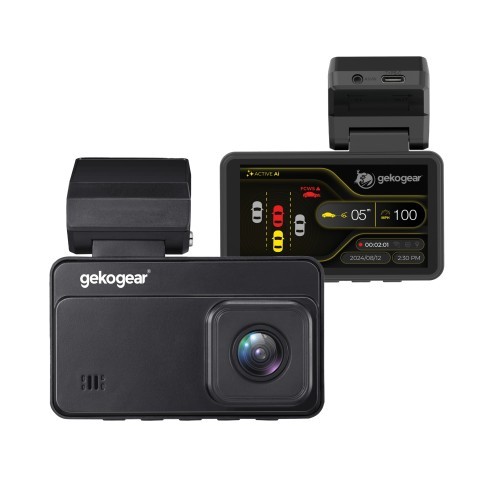 Dashcam 2k quad-hd front and rear