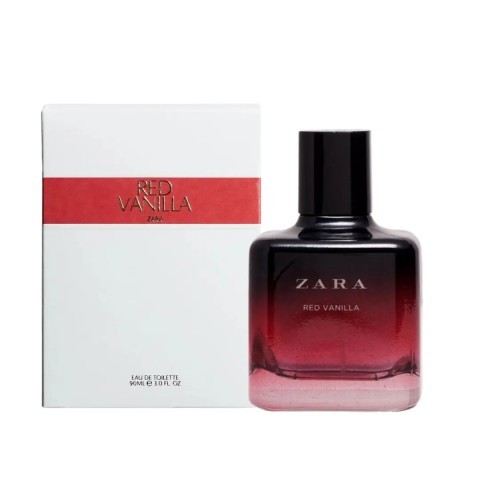 Zara red vanilla