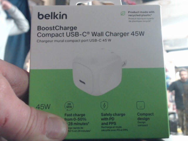 Blobk charge 45w usb c