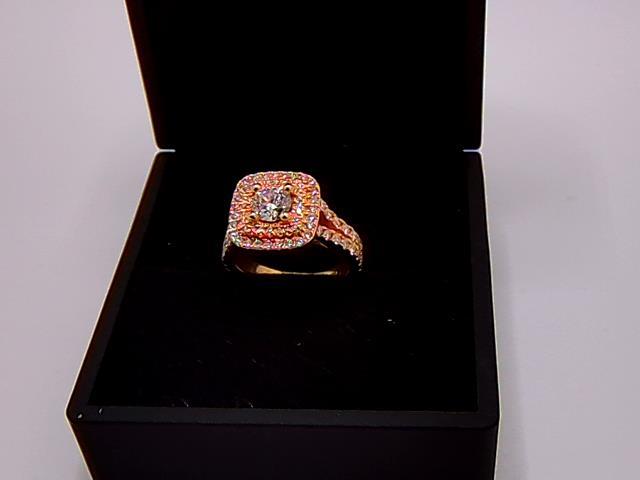 BAGUE EN OR 18KT AVEC DIAMANTS