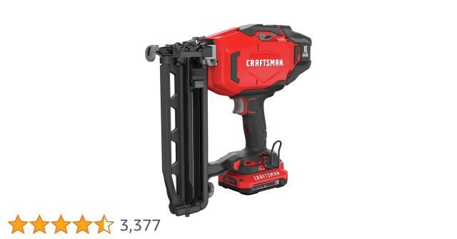 Gun a clou 16 gauge +batt+chargeur