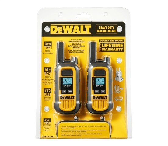 Brand new walkie talkie dewalt