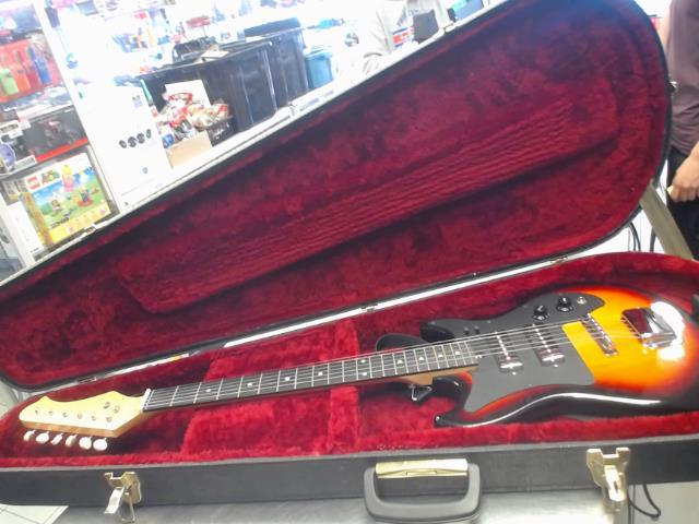 Guitar electrique sunburst