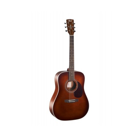 Guitare cort dans case