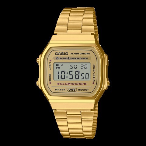Casio illuminator look gold